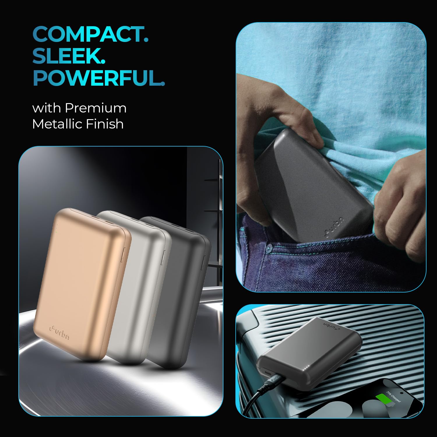 20000mAh Nano Plus 35W Turbo Fast Charging Power Bank